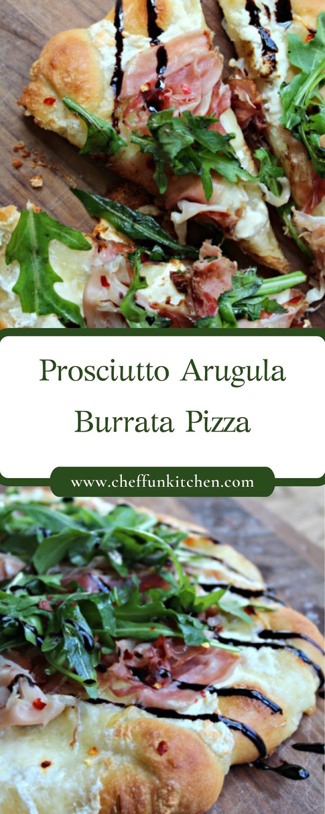 Prosciutto Arugula Burrata Pizza Prosciutto Arugula Burrata Pizza