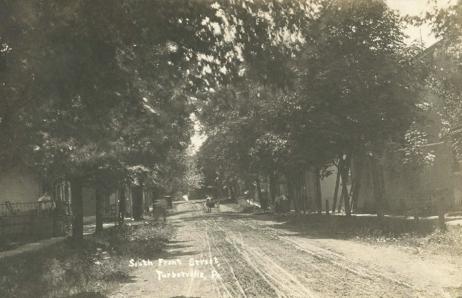 Valley Girl Views Turbotville PA in Old Postcards
