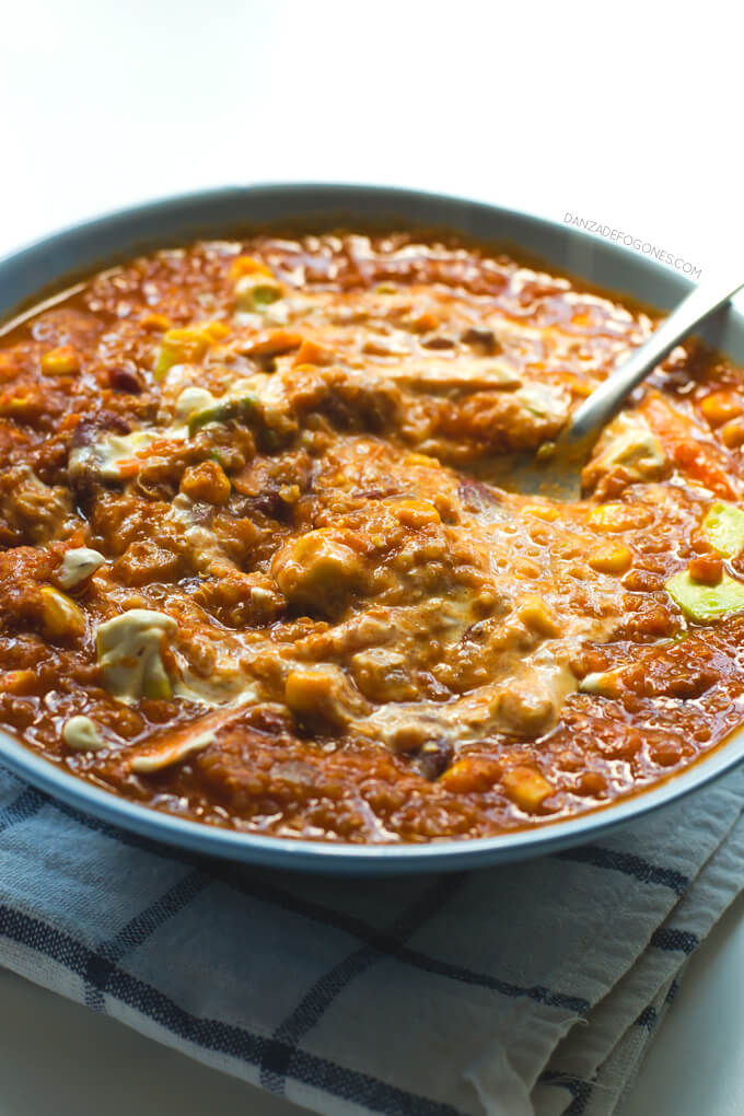 Quinoa Chilli | danceofstoves.com Quinoa Chilli | danceofstoves.com