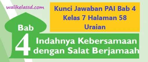 Kunci Jawaban Agama Kelas 3 Halaman 58 - Revisi Id