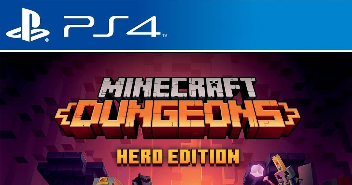 Jogo PS4 Minecraft Dungeons (Hero Edition)