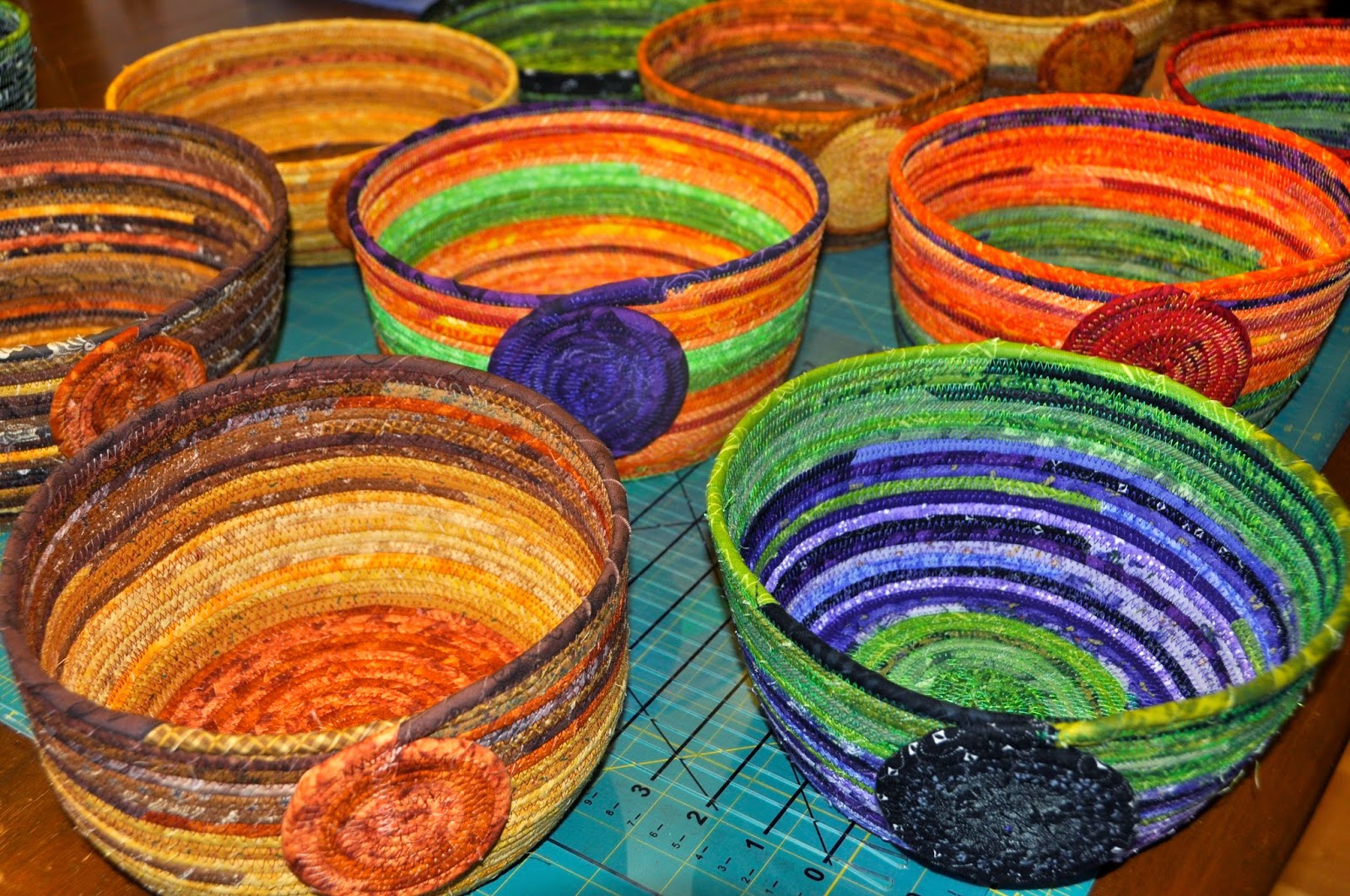 LuAnn Kessi Fabric Wrapped Bowls…..Tips & Hints