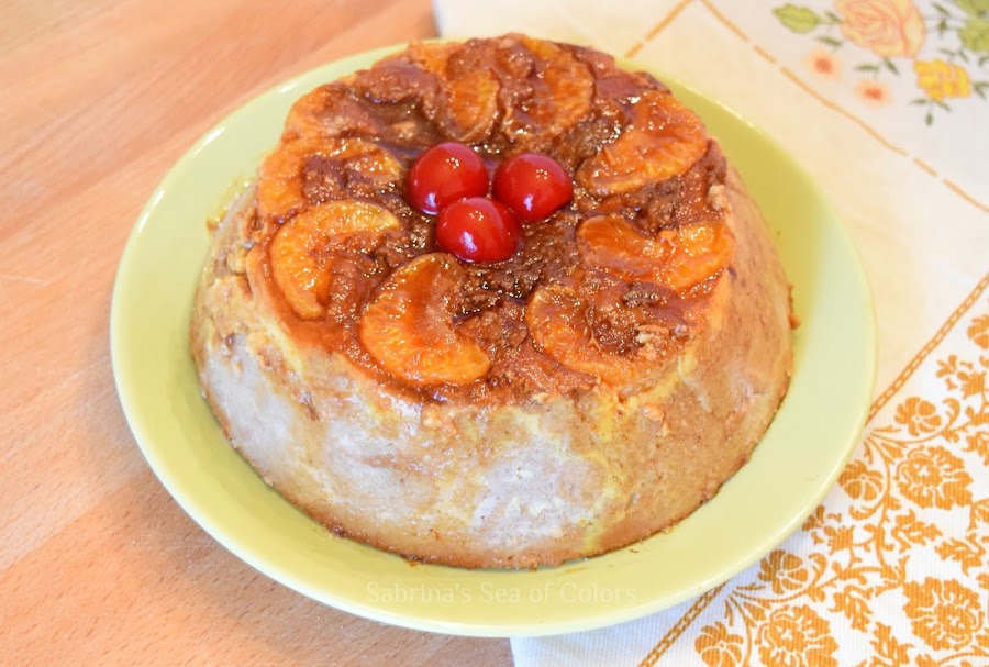 Budín de pan y mandarina