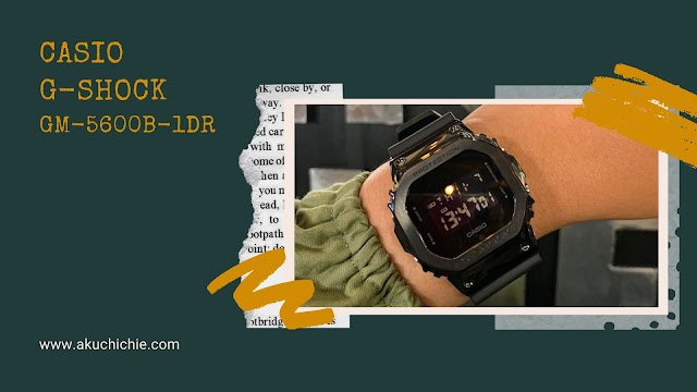casio g-shock gm-5600 akuchichie