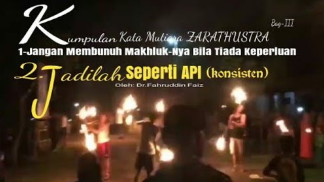 Kata Mutiara Zarathustra Tentang Semut Dan Api