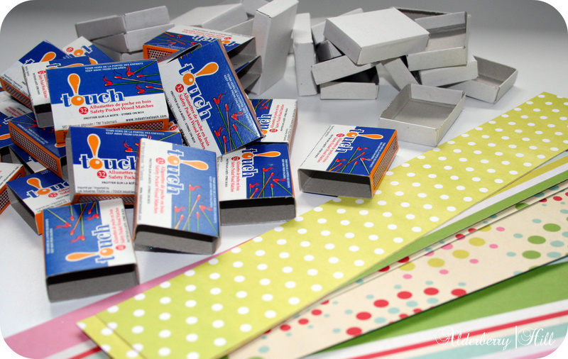 Matchbox Tree Advent Calendar Tutorial (she: Sarah) - Or so she says...