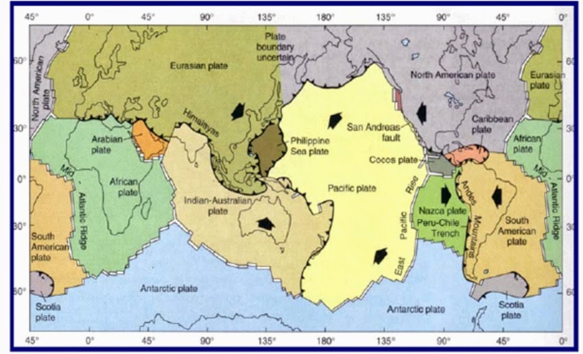 PERGERAKAN LEMPENG PENYUSUN DAN PENGARUHNYA TERHADAP KONDISI GEOLOGI INDONEIA 