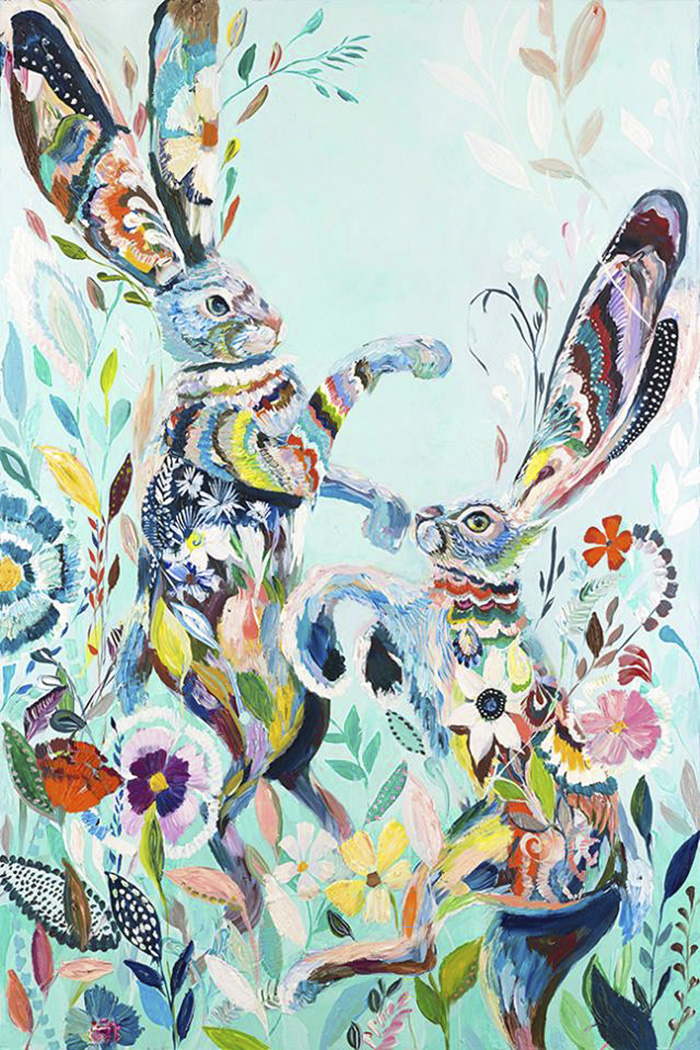 PAINTING Colorful Animal Portraits by Starla Halfmann ...
