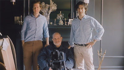 Brian de Palma, Noah Baumbach, Jake Paltrow in the documentary De Palma