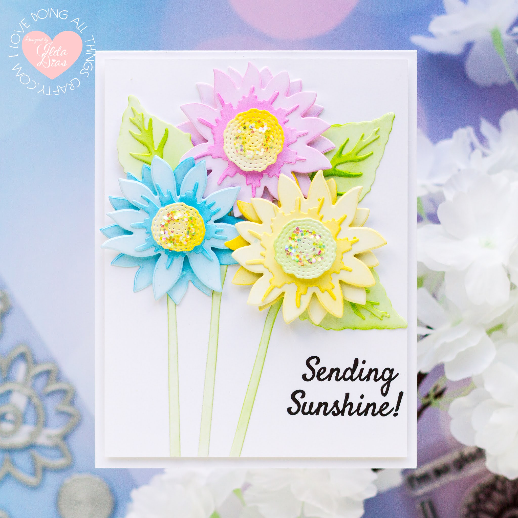 I Love Doing All Things Crafty Sunshine & Sunflowers Friend Ship Cards