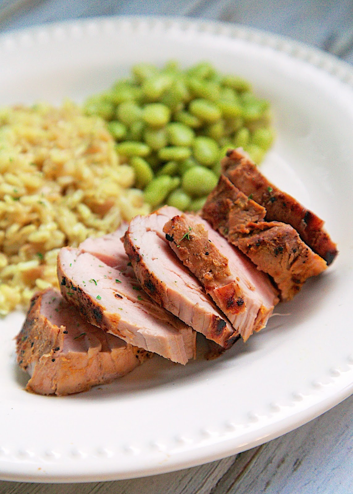 Cajun Dijon Grilled Pork Tenderloin Plain Chicken®