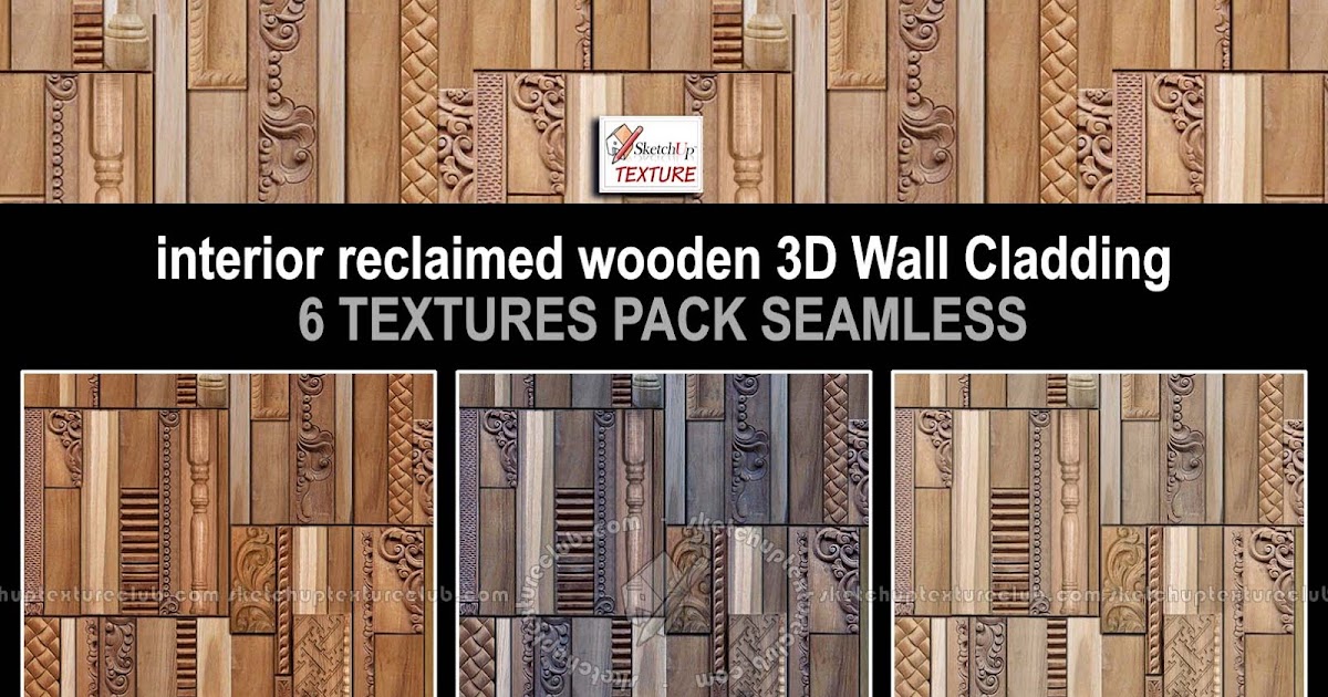 Sketchup Texture New Textures 3d Wall Cladding Interior