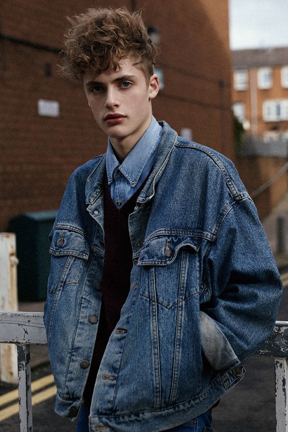 jaqueta oversized masculina