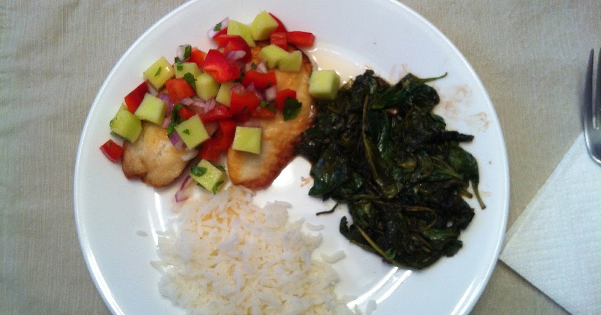 Dairy Free and Delicious: Tilapia with Mango Salsa