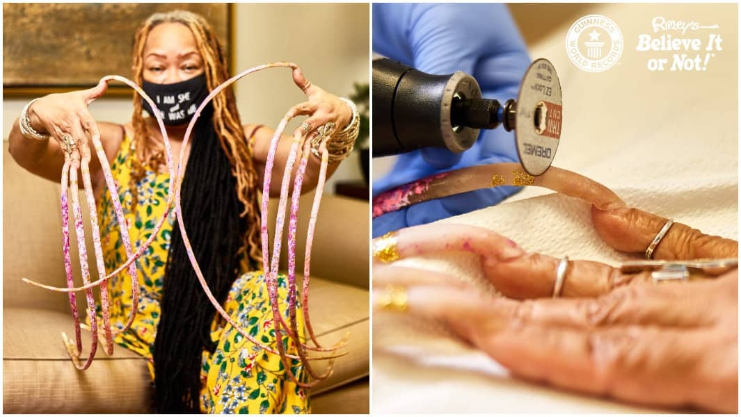 Worlds Longest Fingernails Of Guinness World Records Fame Finally Cuts Them After 30 Years