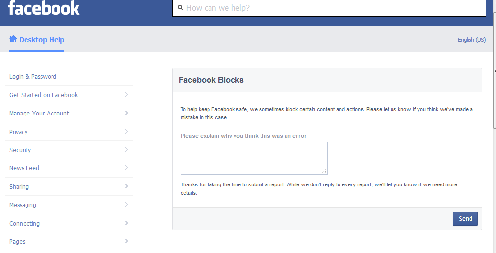 Cara mengatasi masalah tidak bisa posting dan mengirim