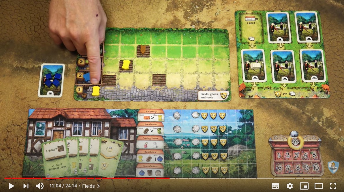 Hiew's Boardgame Blog Nithrania Game in a Nutshell Youtube channel