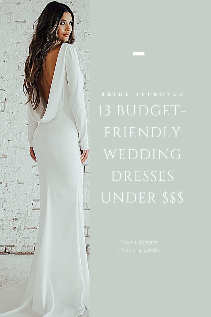13 BudgetFriendly Wedding Dresses under 2,000 The Wedding Blog
