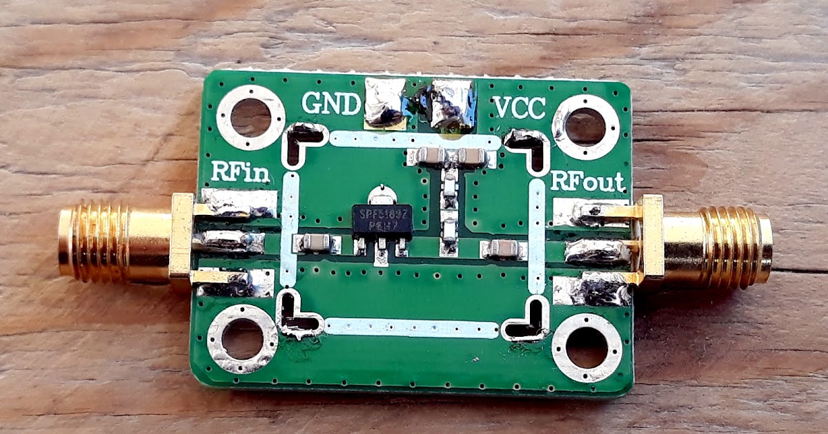 Mods and improvements to the SPF5189Z LNA board · One Transistor