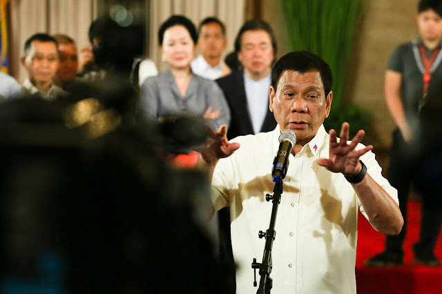 Pres. Rody: I am fighting a monster, I will destroy the oligarchs