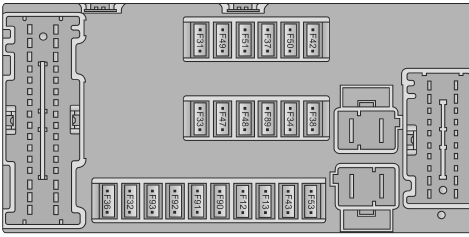 Fuse Box: 2017 - 2021 Dodge Ram ProMaster Fuse Box Diagram