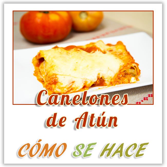  CANELONES DE ATÚN