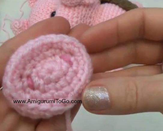 Поросенок амигуруми схема крючком Поросенок амигуруми схема крючком