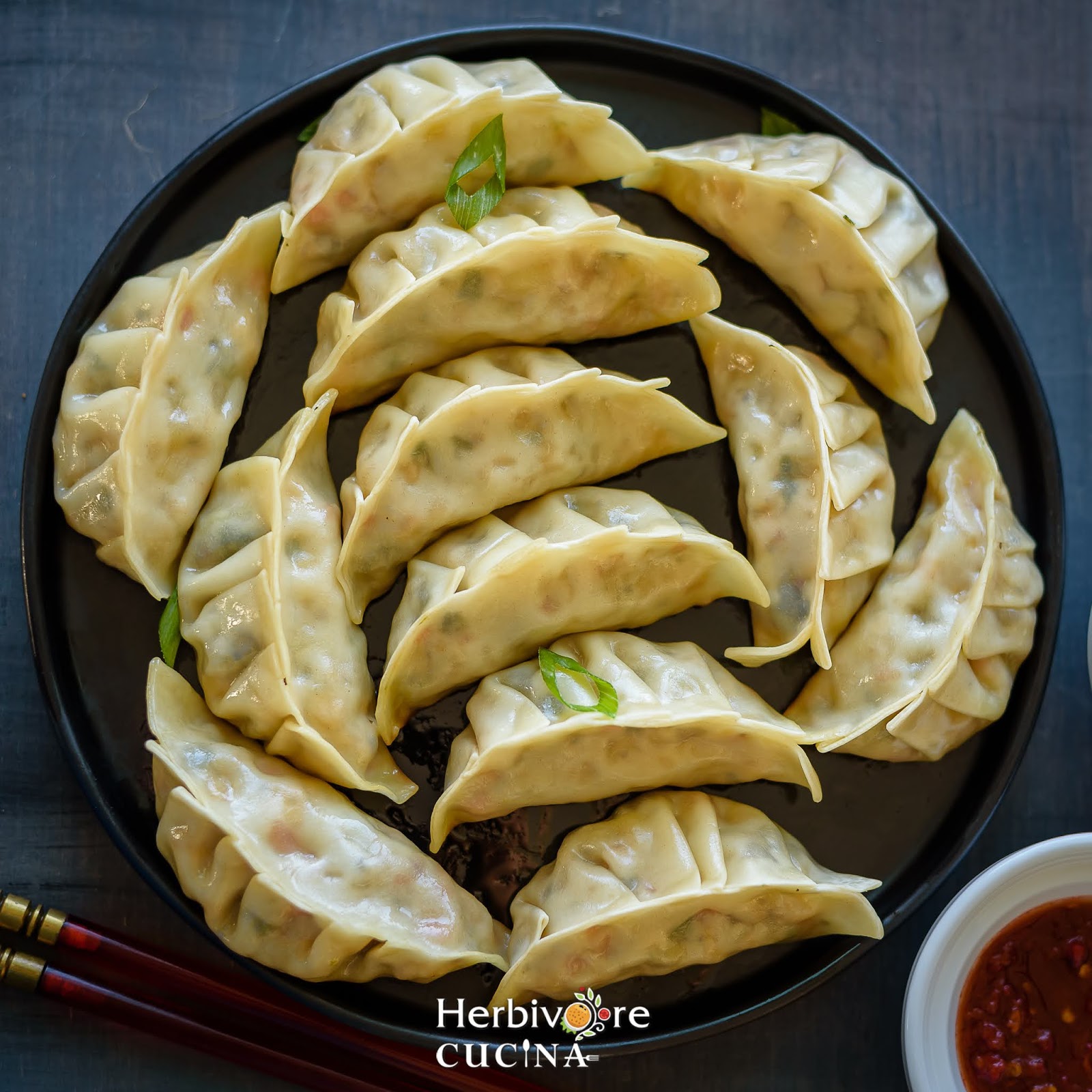 Herbivore Cucina Pan Fried Vegetable Dumplings