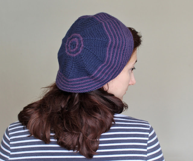The Butterfly Balcony: Knit It - Sunday Pictorial Beret from A Stitch In Time Vol.2