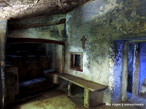 Cocina del Convento dos Capuchos, Sintra, Portugal