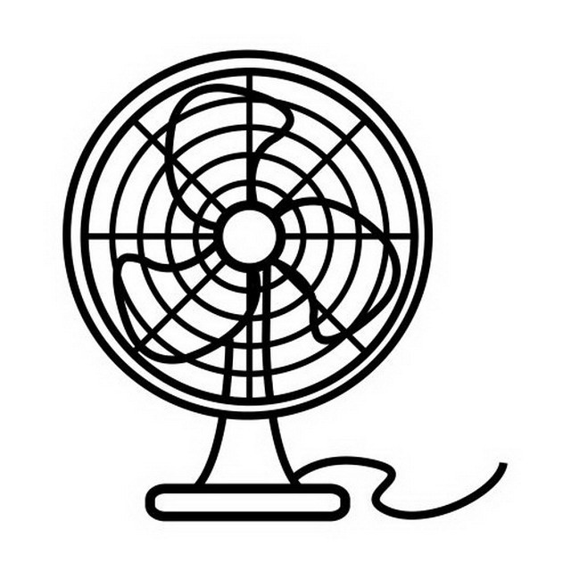 Fan to color and paint COLOR AREA