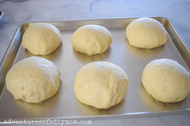 raised bread bowl dough