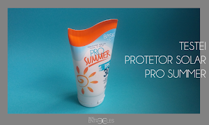 TESTEI | Protetor solar Pro Summer - Basic +
