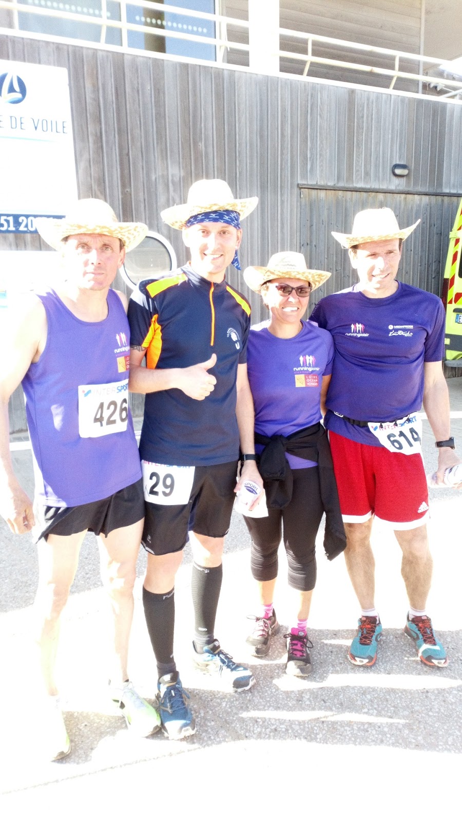 Running Loisir Le maillot du RLV se déplace en Vendée