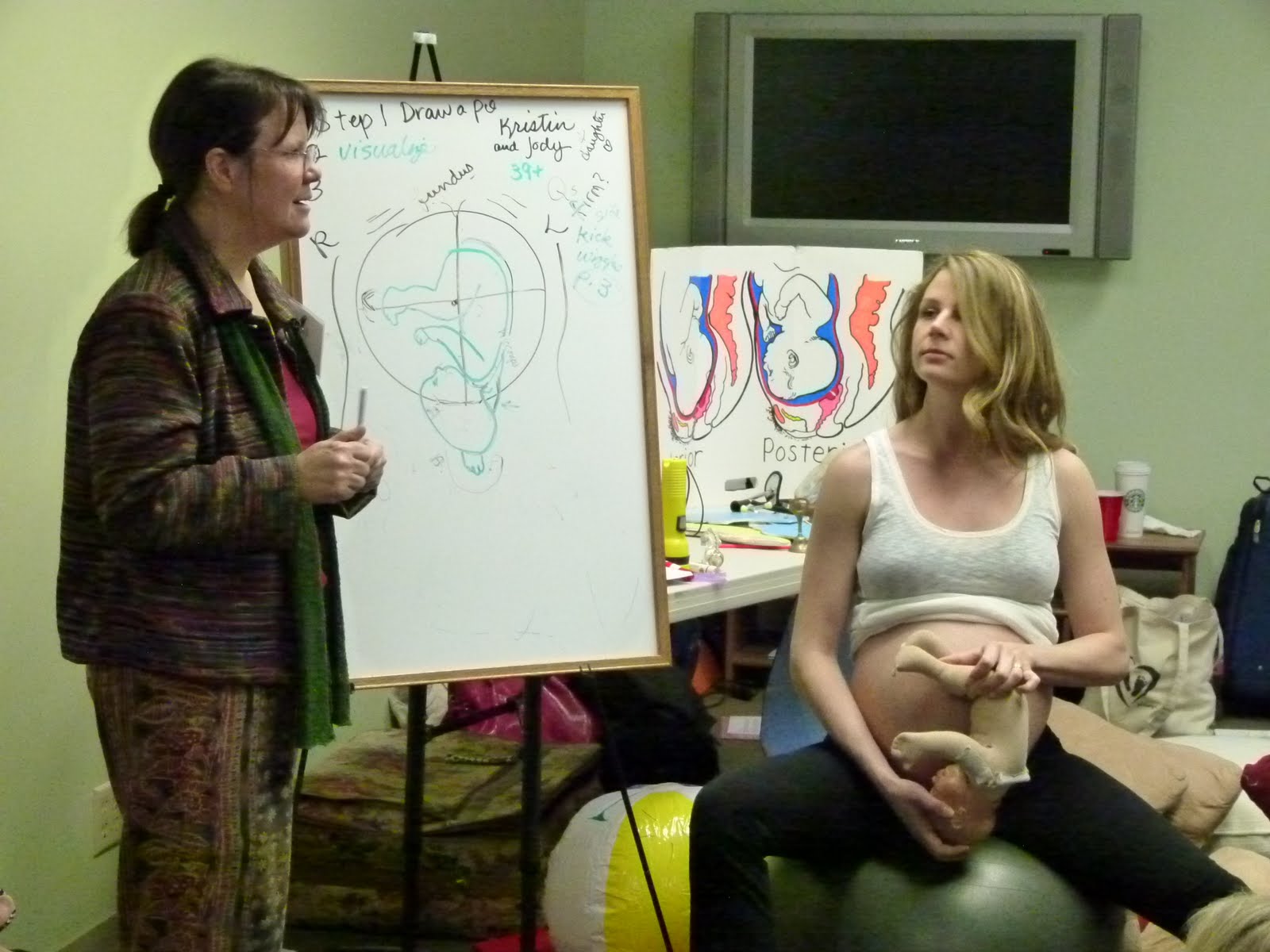 DONA International Explores Belly Mapping Spinning Babies