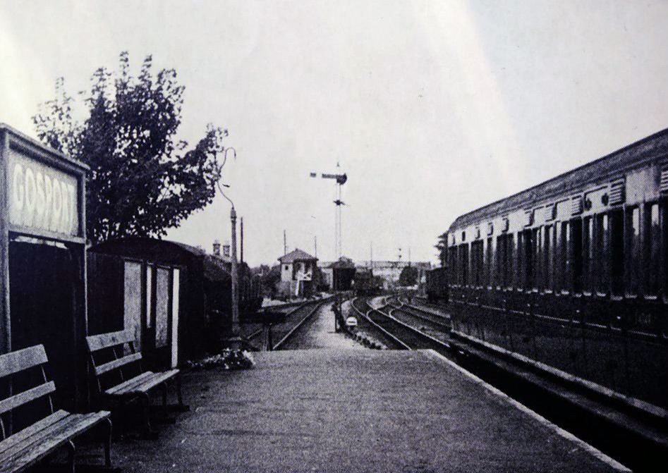 Looking towards Fareham