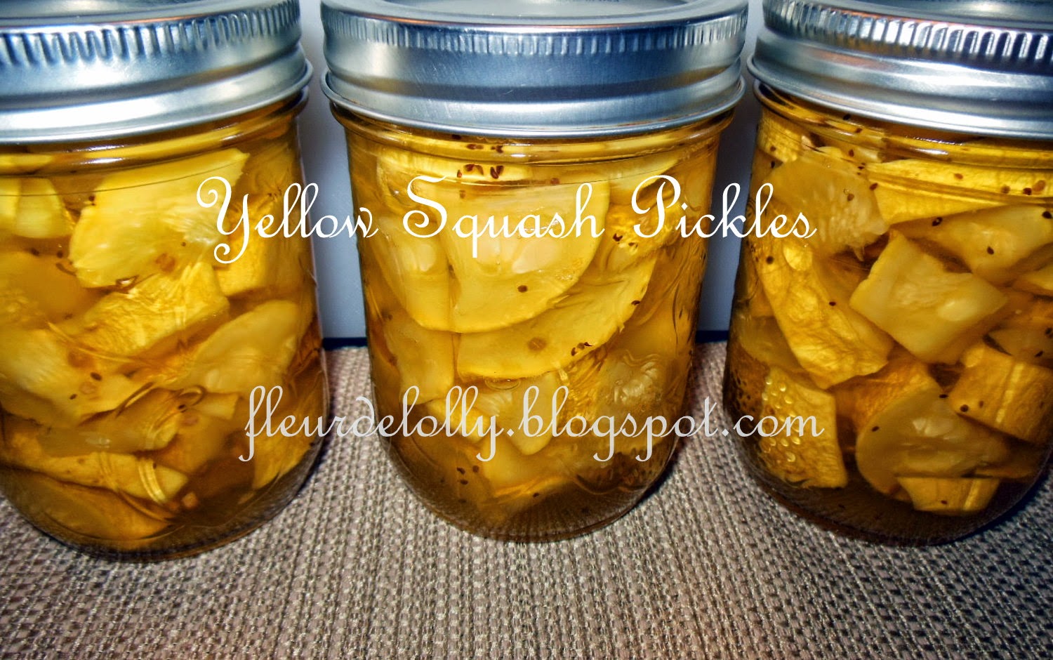 Fleur de Lolly Yellow Squash Pickles