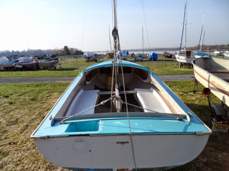 O'Day Daysailer : Fully Rigged O'Day Daysailer