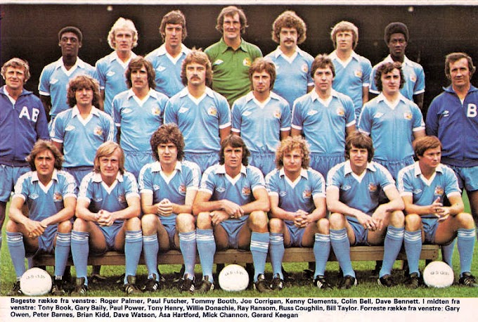 MANCHESTER CITY 1978-79. By Panini.