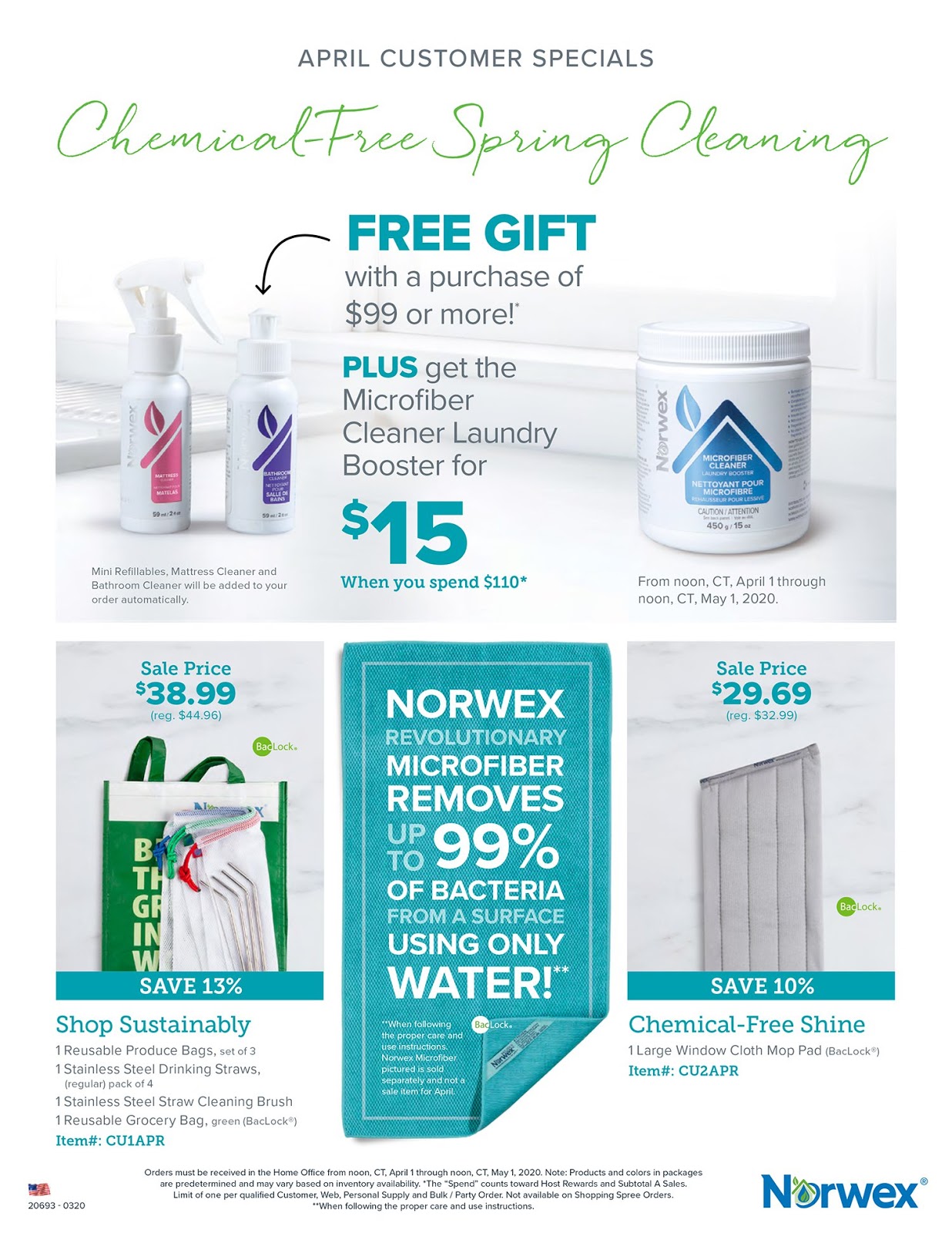Rebecca Lange Norwex Independent Sales Consultant Norwex April