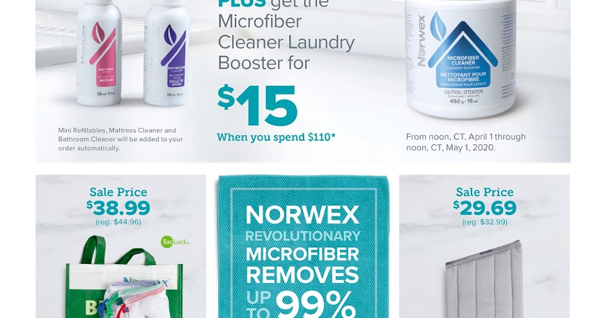 Rebecca Lange Norwex Independent Sales Consultant Norwex April