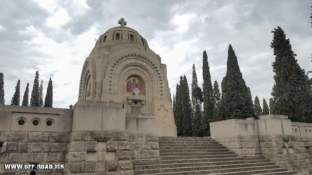 Serbian chapel with ossuary - Zeitinlik military cemetery - Thessaloniki, Greece