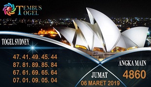 Prediksi Angka Sidney Jumat 06 Maret 2020