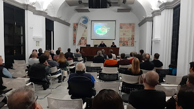 Fotografías Conferencia: El Buitre negro, un bioindicador del veneno en Andalucía. Por Rafael Arenas, 4 de Febrero 2020. Grupo Local SEO-Sevilla.