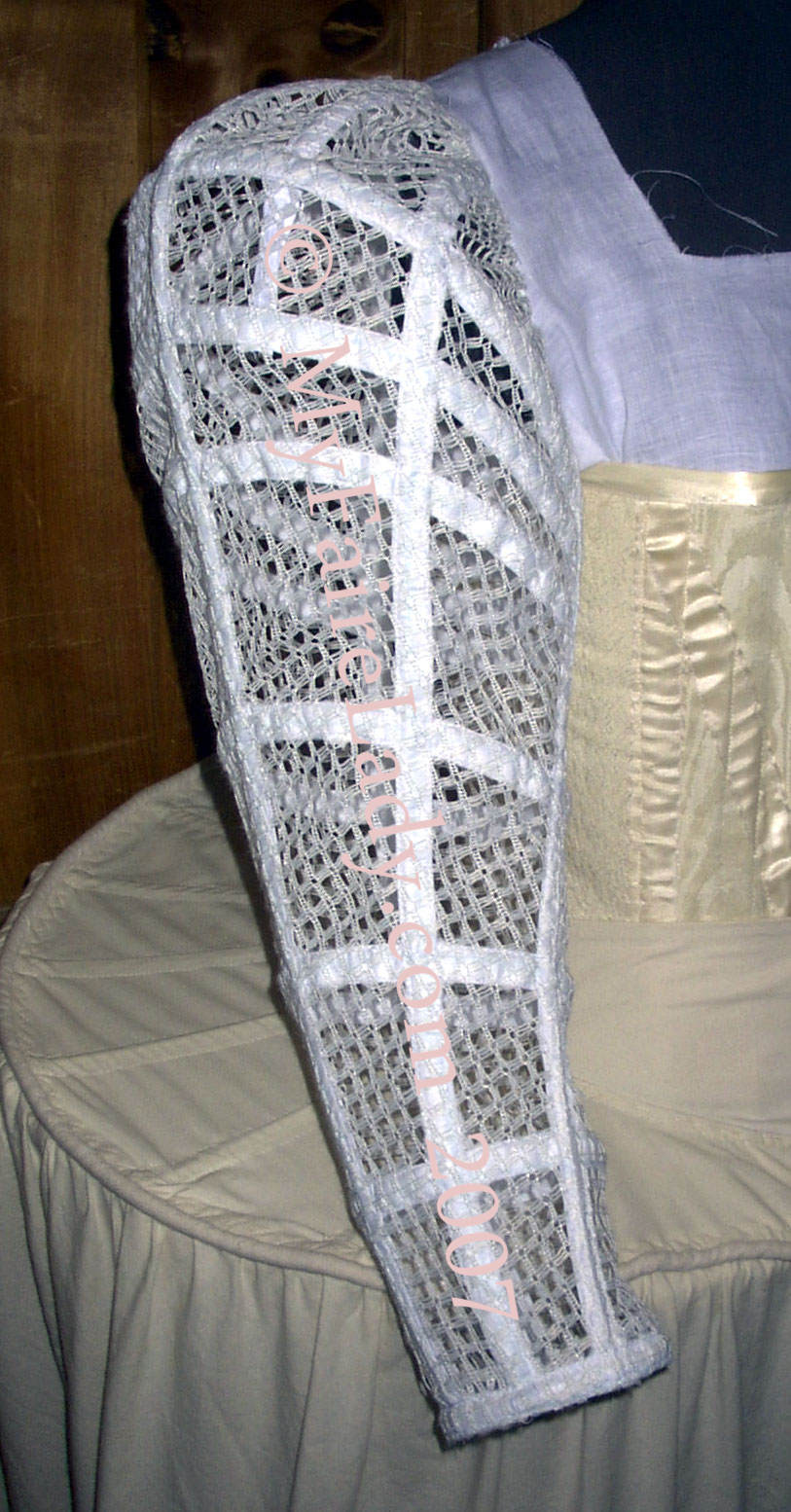 The Coronation of Poppea Farthingale Sleeves?