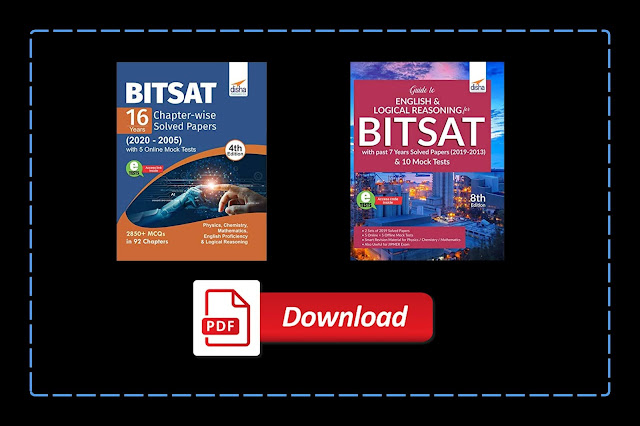 [PDF] Disha BITSAT Guide and 16 Years Chapterwise Solved Papers with Mock Test | Download