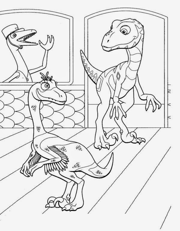 Free Online Event Coloring Dinosaur Train Coloring Pages ...