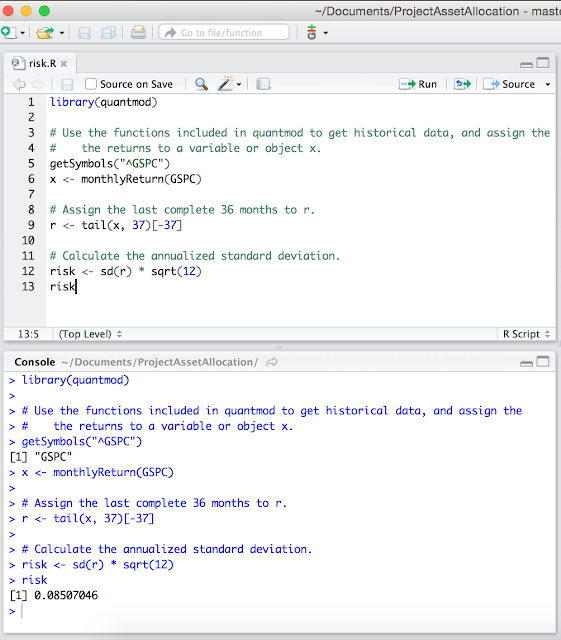 R and Python for Data Science: Risk Analysis