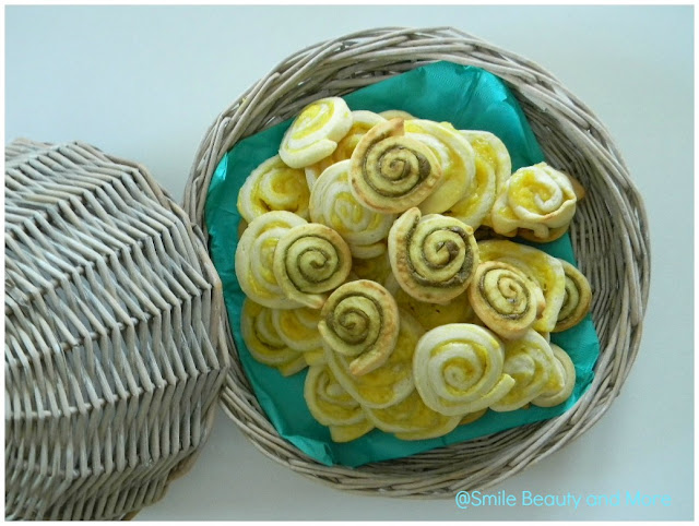 pinwheel cookies con crema di pistacchi e limoni