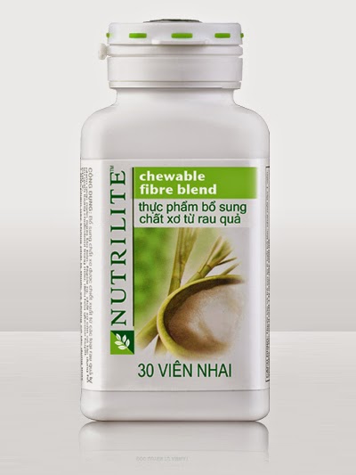 Nutrilite chewable fire blend chất xơ của Amway từ rau củ quả giá rẻ